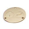 Lew Electrical Fittings, 523-DP, 4" Round Cover