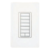 Lutron, Radio RA2 SeeTouch Hybrid Keypad  6 Buttons with Raise and Lower, RRD-H6BRL-ST