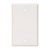 Cooper Wiring Devices, Nylon 1-gang Box Mounted Blank Wallplate, 5129W-BOX