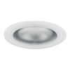 Lightolier 1177SH Flush Opalex Diffuser Reflector Trim, Wet Location, 6-3/4", White