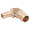 Hose to Pipe Elbow, 1/2 Inch, PEX Barb x MIP, Brass Matco-Norca PXLM0303LF