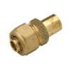 Zurn, QHA33M, 1/2" Compression x 1/2" Male Sweat Brass Adapter, M76066
