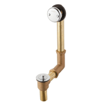 Gerber Plumbing, 41-851, Gerber Classics Lift and Turn Drain in Shoe for Standard Tub Chrome