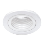 Wac Lighting, 2.5" HR-834-WT/WT, Low Voltage Downlight, White Baffle and Trim.