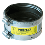 Mission, No Hub Shielded Transition Couplings, 2" CI x 2" XH No Hub Transition Coupling, ProFlex Couplings, M77180
