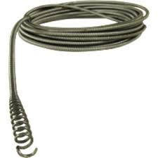 General Pipe Cleaners, 25HE1A, 5/16" X 25' Flexicore Cable With EL Basin Plug Head, M78274