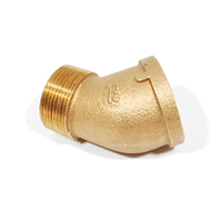 Brass 45° Street Elbow