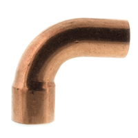 Copper 90° Long Turn Street Elbow