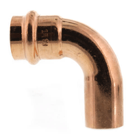 Copper Press 90° Street Elbow