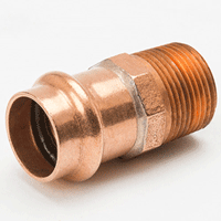Copper Press Male Adapteres
