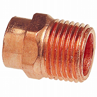 Copper x Male Adapters