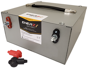 EnerZ Battery, EZ1-12-200H, Solar Battery, with Handle