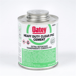 Oatey, PVC Heavy Duty Clear Cement, 30876