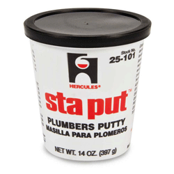 Hercules, Sta Put&reg; Plumbers Putty, 25101