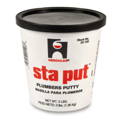 Hercules, Sta Put&reg; Plumbers Putty, 25103