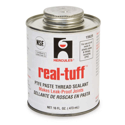 Hercules, Real Tuff&trade; TEFLON Paste Thread Sealant, 15625