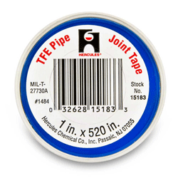 Hercules, TFE Pipe Joint Tape, 15183