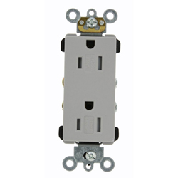 Leviton, TDR15-GY, 5-15R