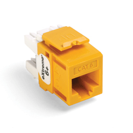 Leviton, QuickPort&reg; eXtreme 6+ Connector, 61110-RY6