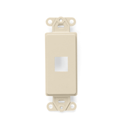 Leviton, QuickPort&reg; Decora 1-Port Insert, 41641-I