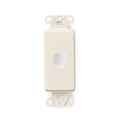 Leviton, QuickPort&reg; Decora 1-Port Insert, 41641-T