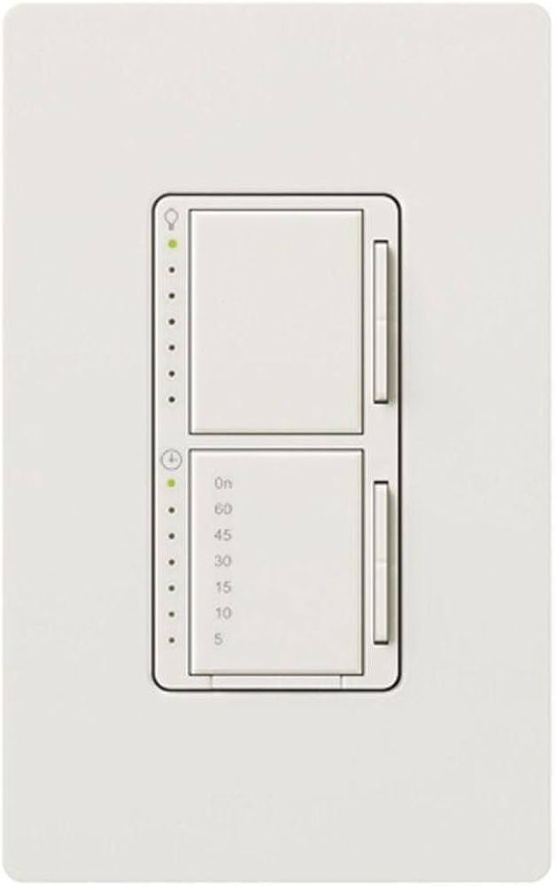 Lutron MACL-L3T251-SW Maestro Dual LED Timer
