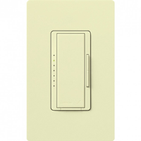 Lutron, MRF2S-6CL-AL, Wireless Dimmer for LED/CFL Almond, M77914