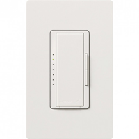 Lutron, MRF2S-6ND-120-WH, Wireless Commercial Dimmer White, M77900