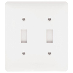 Mulberry, Princess 2 Gang 2 Toggle Wall Plate, 76072