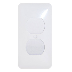 Mulberry, 1 Gang Receptacle Metal Wall Plate,76101