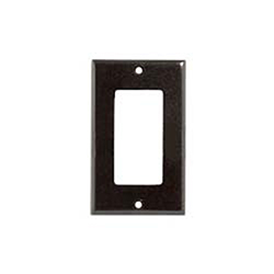 Mulberry, 91401, 1 Gang Decora/GFCI Lexan. Brown, Wall Plate   