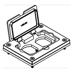 Wiremold, 828DPGFITCAL