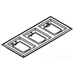 Wiremold, 837PCC-BLK, Polycarbonate Trim Flanges