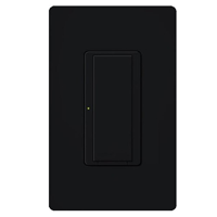 Lutron, MRF2S-8ANS120-MN, Wireless Digital Switch Midnight, M77911