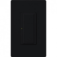 Lutron, MRF2S-8ANS120-BL, Wireless Commercial Switch Black, M77898