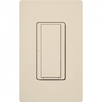 Lutron, MRF2S-8ANS120-LA, Wireless Commercial Switch Light Almond, M77896