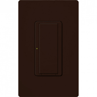 Lutron, MRF2S-8S-DV-BR, Wireless Digital Switch Brown, M77892