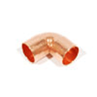 Ever Flow, 3/4" Copper 90 Degree Elbow, M66081