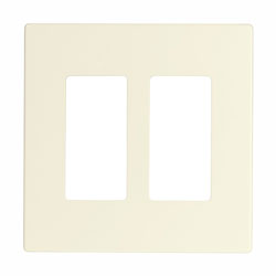 Cooper Wiring Devices, Aspire 2-gang Wallplate, 9522DS