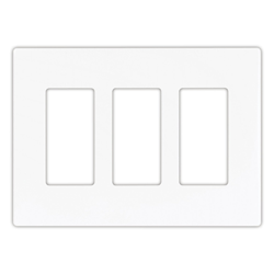 Cooper Wiring Devices, 9523WS, Aspire 3-Gang Wallplate