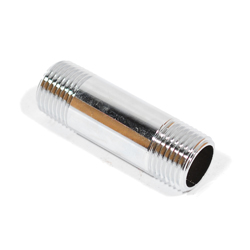 Wal Rich, 1/2" X 5 1/2" Chrome Nipple, 0302062