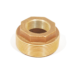 Trenton Pipe, LF66040X20, Brass Bushings, 4" X 2" Brass Bushing, Lead Free Brass Bushings, M66279