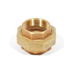 Trenton Pipe, LF69014, Brass Union, 1 1/2" Brass Union, 1 1/2" Union, M65935