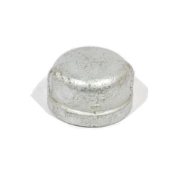 Approved Vendor, 3/4" NPT Size Galvanized Caps, 770454