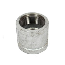 Charman, 770325, Straight Galvanized Couplings, 1" NPT Straight Galvanized Coupling, 1" Straight Galvanized Coupling, M66166