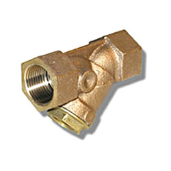 Legend Valve, Y-Strainer, 105-507, 1 1/2" Bronze Y-Strainer, Threaded Y-Strainer, M64939