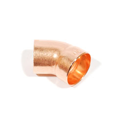 Elkhart, DWV, 2" Street 45 deg Copper Elbow, M66158