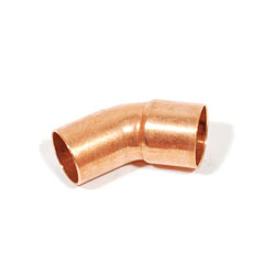 Ever Flow, 1" Copper Street 45 Degree Elbow, M66136