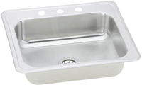 Elkay, CR25224, Dayton Stainless Steel Single Bowl Drop-in Sink, M77732