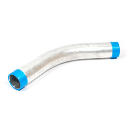 Aluminum, 45&deg; Elbows, 3" Size, Aluminum and Stainless Steel